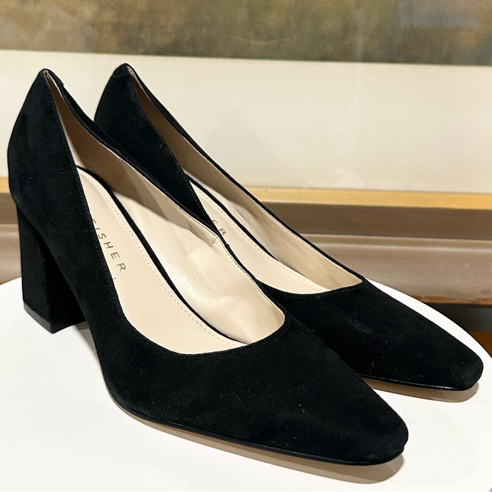 🌸MARC FISHER 🌸 Lewisa Pointed Toe Pump In Black Size: 6.5 - Picture 5 of 13